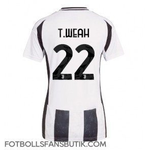 Juventus Timothy Weah #22 Replika Hemmatröja Damer 2024-25 Kortärmad